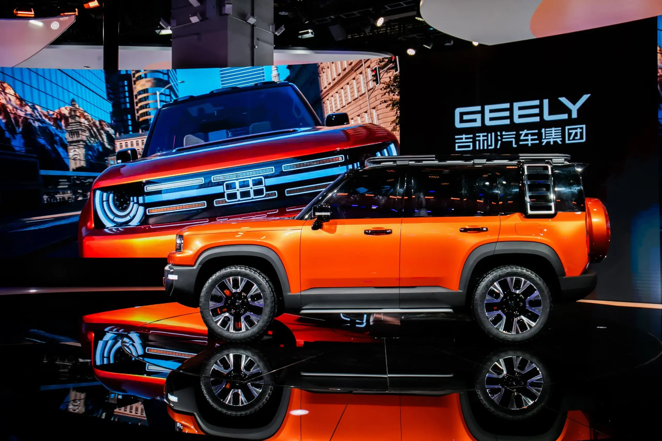 جيلي جالاكسي كروزر 2026 هي SUV عضلية جديدة منافسة لتويوتا برادو وتانك 500 جيلي جالاكسي كروزر 2026 هي SUV عضلية جديدة منافسة لتويوتا برادو وتانك 500 1